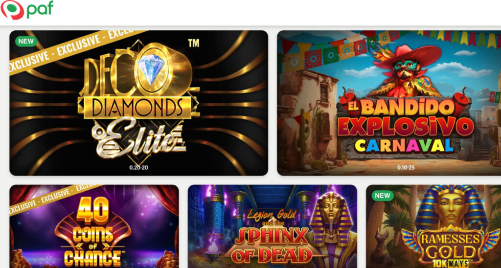 paf casino online